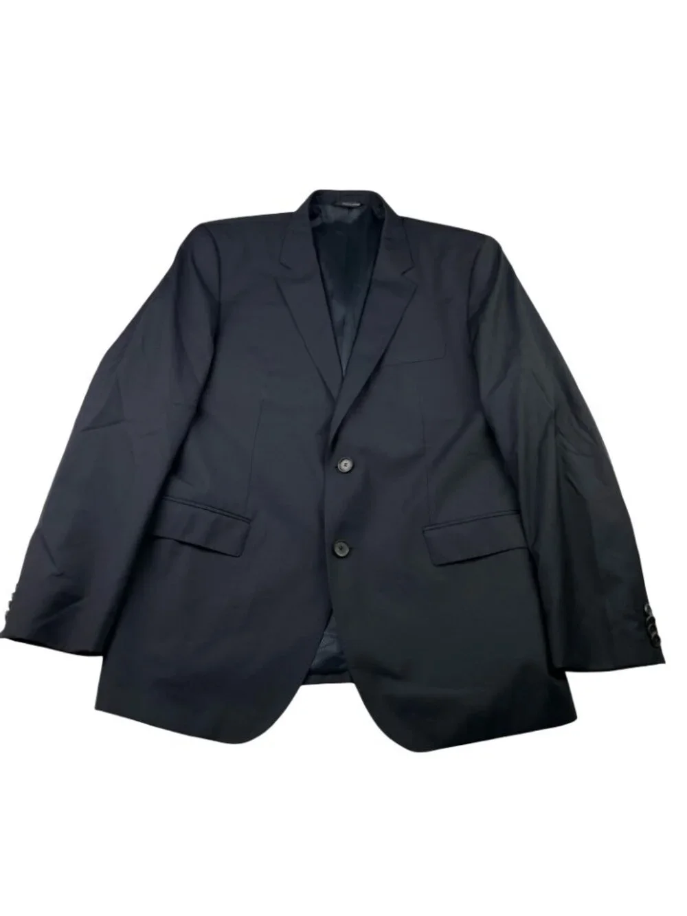 Hugo Boss Men's The James3/Sharp5 100% Wool 2-Button Blazer Navy • 44R-US | 54EU